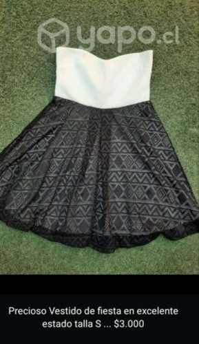 Vestido fiesta y sandalias como nuevas