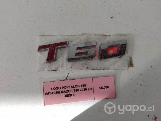 Logo Portalon T60 (MTA080) Maxus T60 2020 2.8 Die