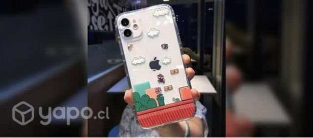 Forro Silicon Carcasa Mario bros iPhone