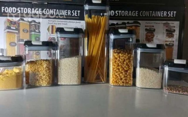 Contenedores herméticos para alimentos