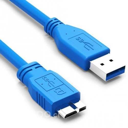 Cable usb 3.0 a micro b m/m 1,8 metros (disco duro