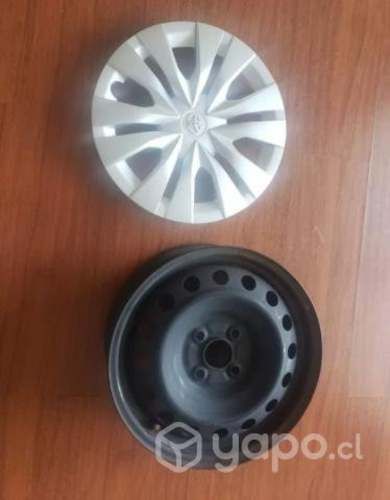 Llantas y tapa ruedas Toyota Yaris 2020 (nuevas)