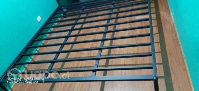 Cama metalica de 2,5 plazas