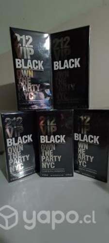 Perfume V.i.p black Carolina Herrera 50 ml