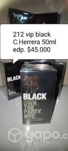Perfume V.i.p black Carolina Herrera 50 ml