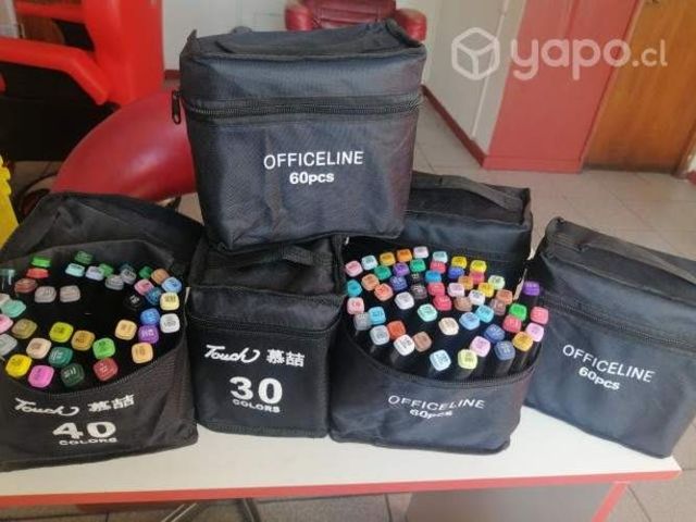 Caja con plumones 30 40 60