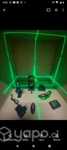 Herramienta Laser12 Lineas 3d Con Accesorio