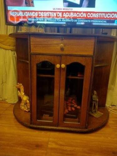 Rack TV buena madera