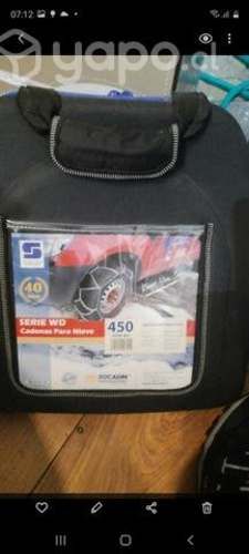 Cadenas para la nieve subir sin problemas