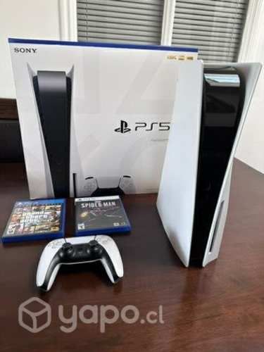 Ps5 versión Disco + 2 Juegos