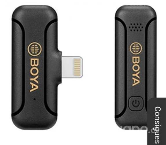 Micrófono Inalámbrico Lightning Boya BY-WM3T2-D1 5