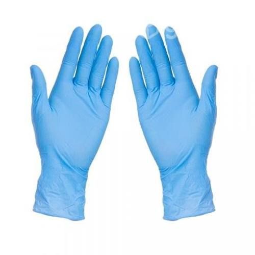 Guante nitrilo azul