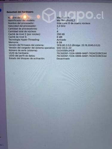 MacBook Pro 500 GB