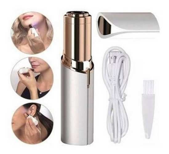 Depilador Facial Mujer Sin Dolor Recargable Usb