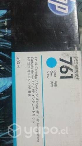 Tintas HP 746 colores originales de 400ml