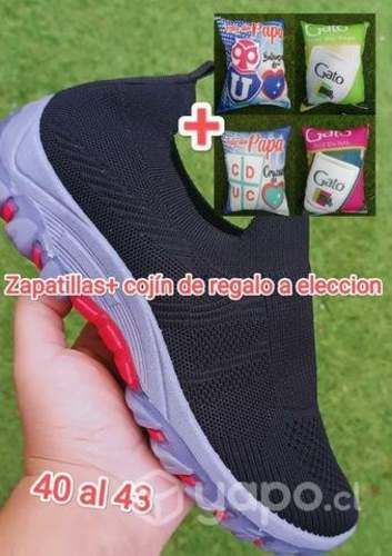 Oferta zapatillas varón más cojín de regalo