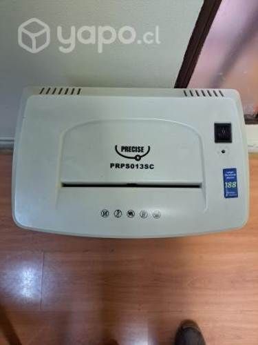 Destructora de papel precise