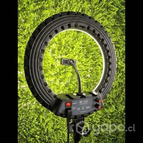 Aro de luz LED HQ-14N profesional 36 cm con Acceso