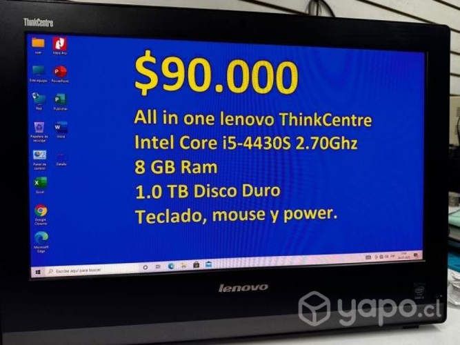All in one (AIO) Lenovo ThinkCentre E73Z i5-4460S