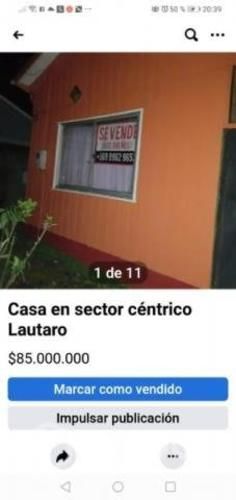 Casa céntrica en Lautaro