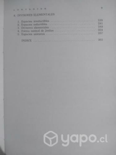 Álgebra Lineal. Richard E.Johnson