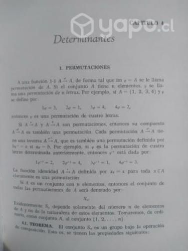 Álgebra Lineal. Richard E.Johnson