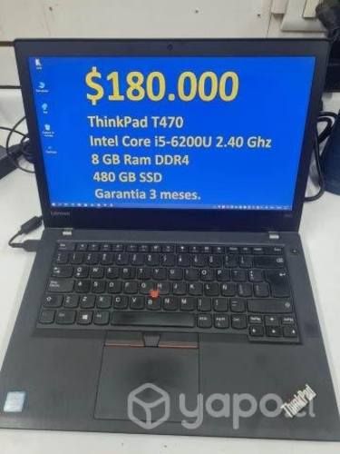 Notebook Thinkpad T470