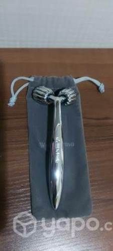 WellDerma Rodillo facial face lifting dark silver