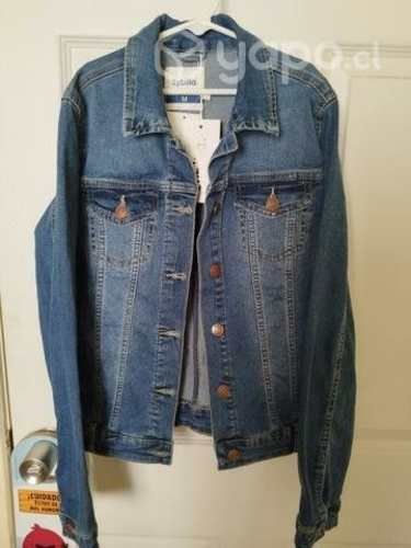 Chaqueta mezclilla
