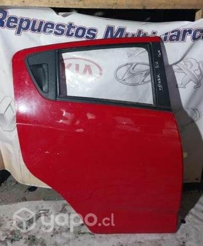 Puerta Chevrolet Spark Gt 2018 Trasera Derecha