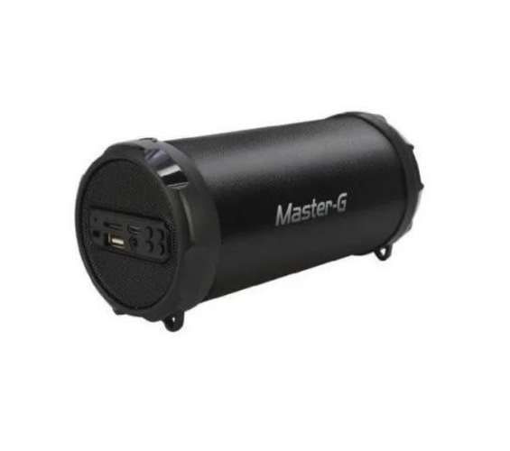 Parlante Master-G G-Bass Micro con bluetooth negra