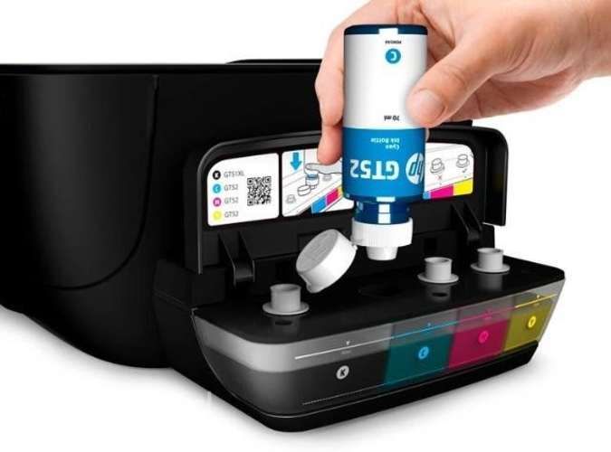 Impresora HP multifuncional tinta continua