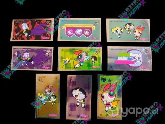 Stickers promocionales las chicas superpoderosas