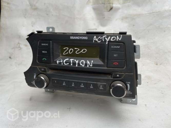 Radio Vehículo Ssangyong Actyon 2020