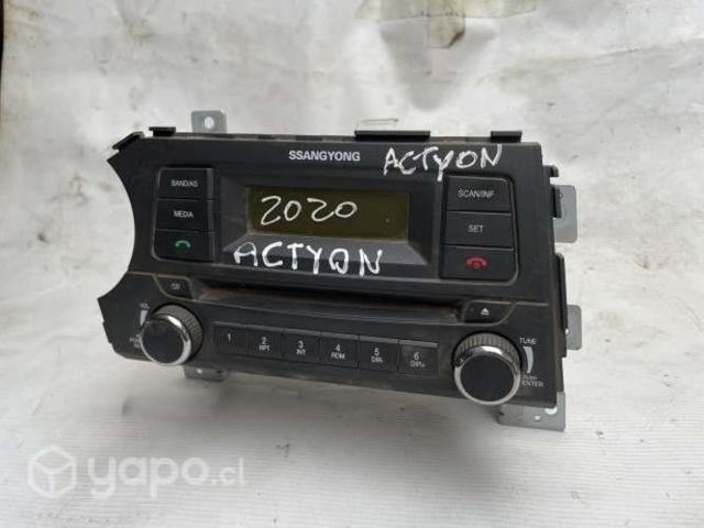 Radio Vehículo Ssangyong Actyon 2020