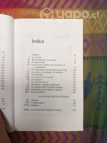 Ciencia y Salud con clave de las escrituras