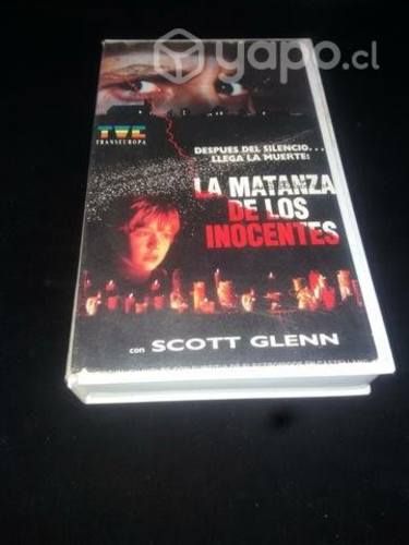 Película La matanza de los inocentes vhs