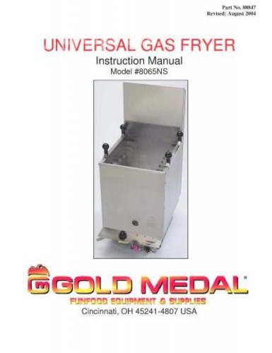 Freidora americana de alta produccion