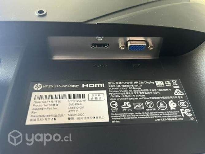 Monitor HP 144 Hz 1ms