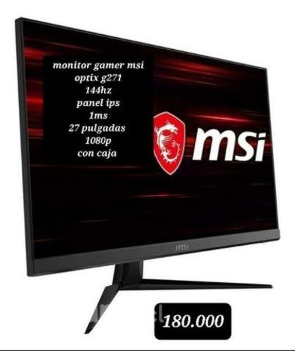 Monitor gamer ips msi