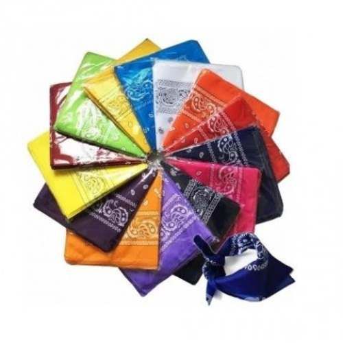 Pañoletas bandana 50 x 50 moto - diseño a elección