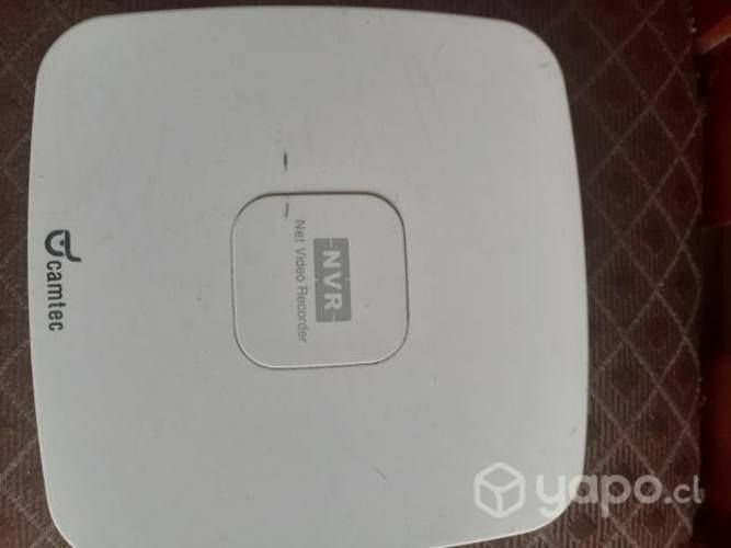 Grab. camaras de seguridad NVR 4 puertos POE RJ_45