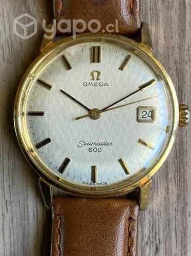 Antiguo reloj Omega bañado oro década 1960 impecab