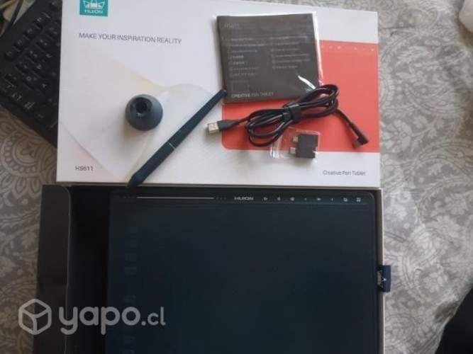 Tableta gráfica seminueva Huion 6s11
