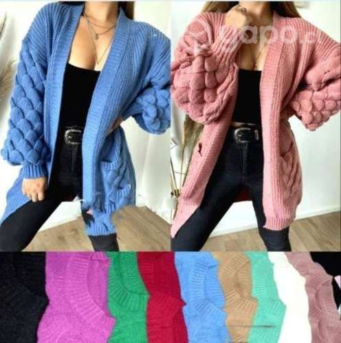 Lindos tapados manga globo