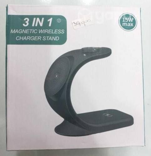 Base de carga 3 en 1 de 15W