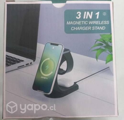 Base de carga 3 en 1 de 15W