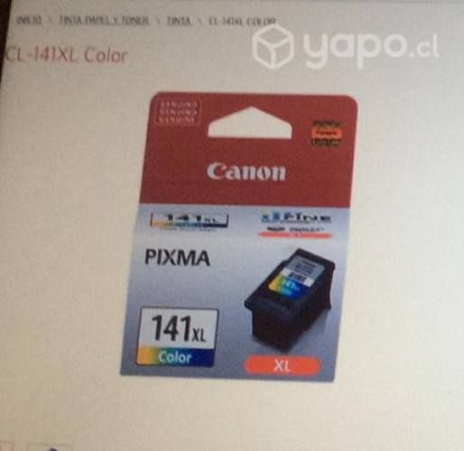 Tinta impresora color Canon 141 XL