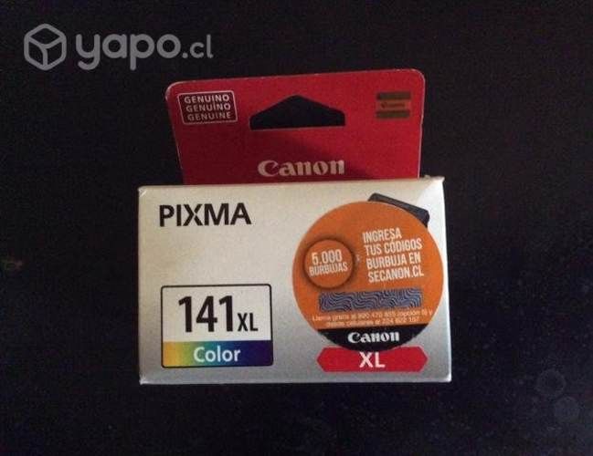 Tinta impresora color Canon 141 XL