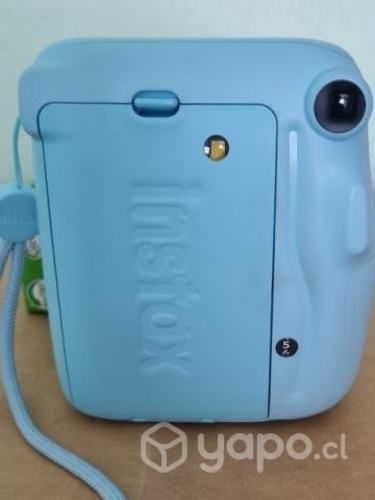 Cámara fotográfica fuji 11celeste